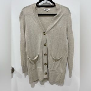 Madewell Slouchy Button Cardigan